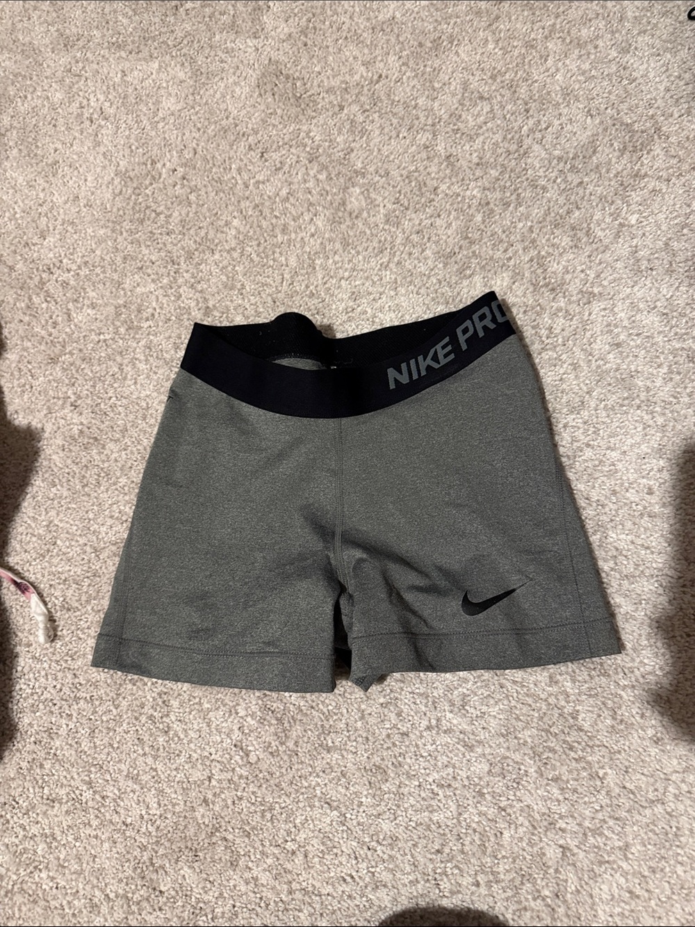 Nike Pro grey Performance Compression Shorts